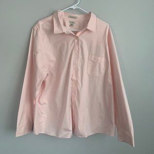 LL Bean Wrinkle Resist Button Down Shirt